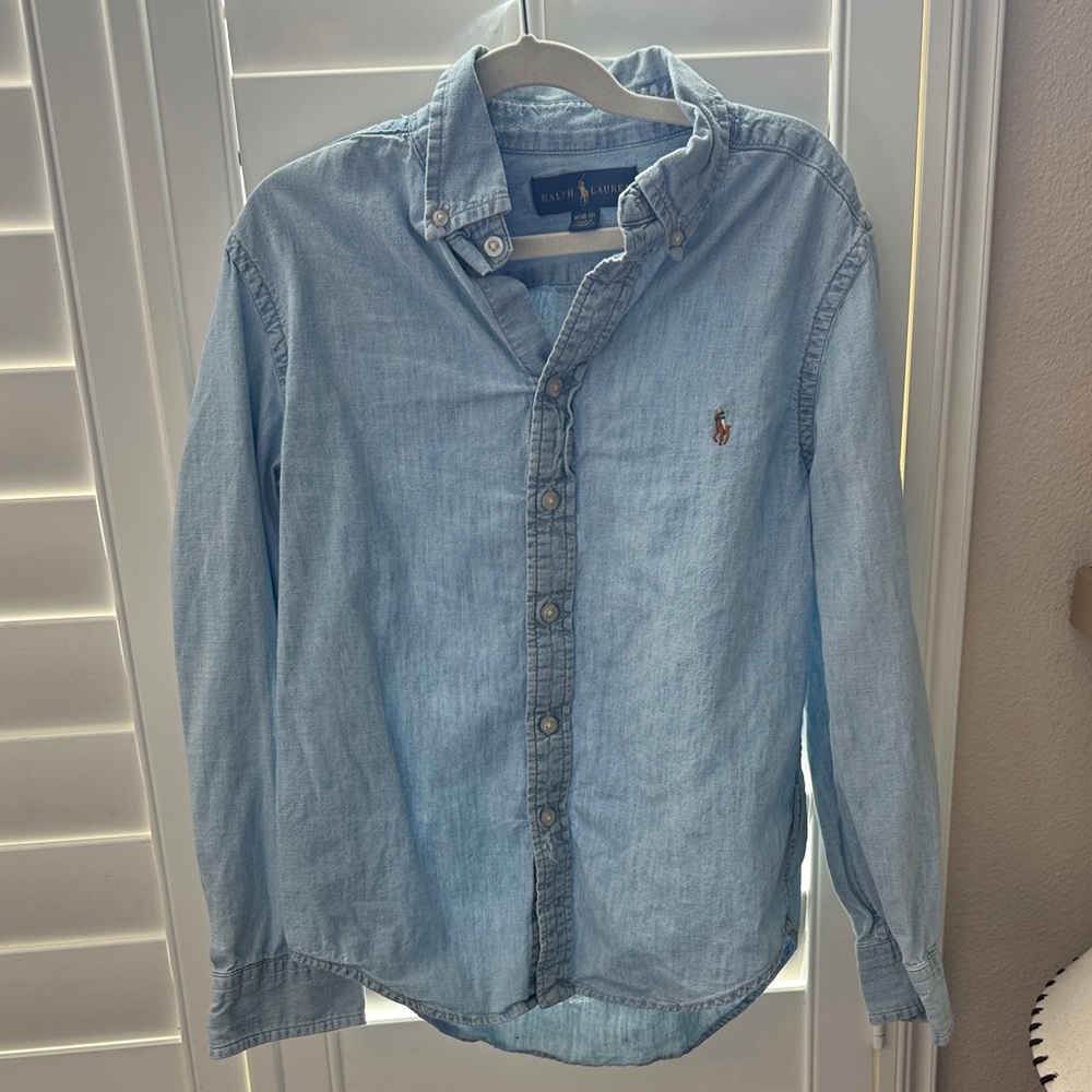Ralph Lauren Boy’s Light Blue chambray Shirt